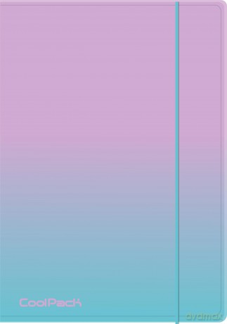 Teczka na gumkę A4 Coolpack Gradient Blueberry