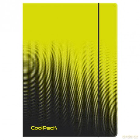 Teczka na gumkę A4 Coolpack Gradient LEMON