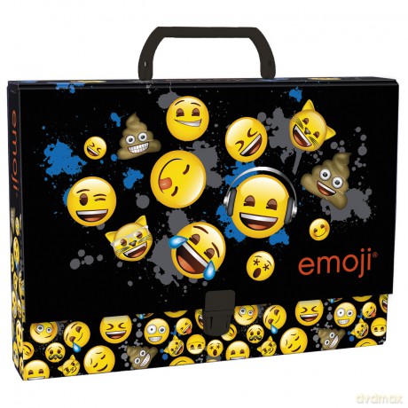 Teczka twarda z rączką A4 Derform 03 Emoji 12