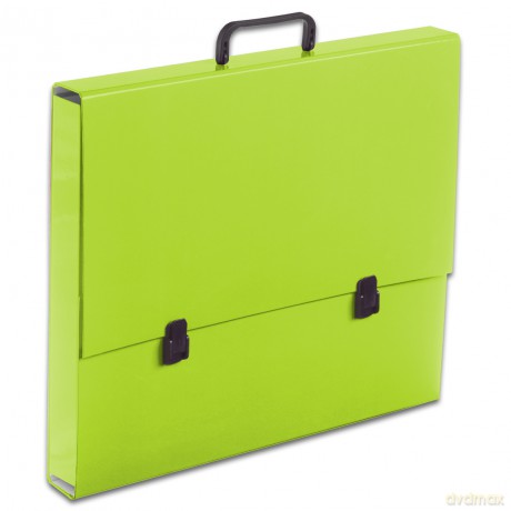Teczka z rączką A3 5 cm Penmate jasnozielona
