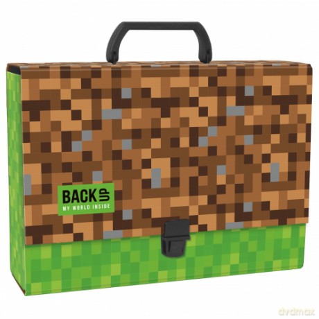 Teczka z rączką gruba A4 Derform backup 2 a 39 Minecraft