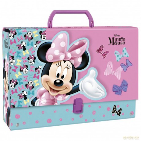 Teczka z rączką gruba Minnie 26