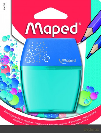 Temperówka Maped Shaker 2 otwory niebieska blister