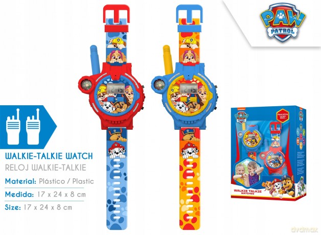 Walkie Talkie z zegarkiem Paw Patrol PW19911