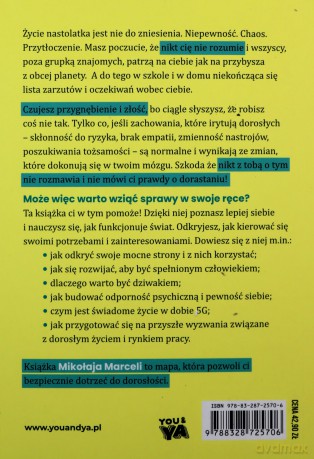 Wszystko, czego ci nie mówią, gdy jesteś nastolatkiem. Jak przygotować się na dorosłość - Mikołaj Marcela [KSIĄŻKA]