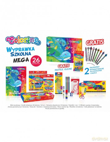 Wyprawka szkolna Colorino Kids Mega
