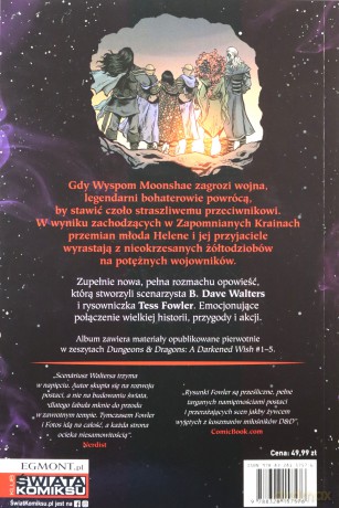 Zaćmione życzenie. Dungeons & Dragons - B. Dave Walters, Tess Flower [KOMIKS]