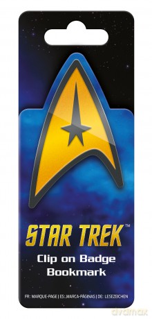 zakładka do książki Star Trek metalowa IF