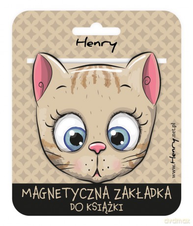 Zakładka magnetyczna Kotek