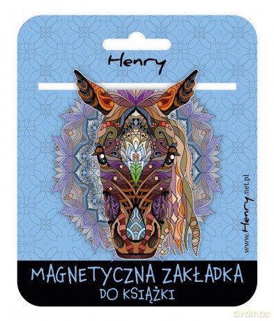 Zakładka magnetyczna mandala Koń