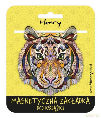 Zakładka magnetyczna mandala Tygrys