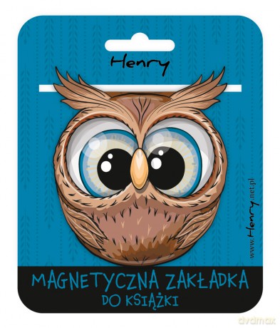 Zakładka magnetyczna Sowa