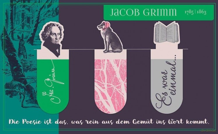 Zakładki magnetyczne Jacob Grimm
