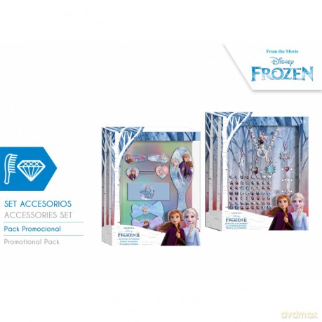 Zestaw biżuterii i akcesoriów do włosów Frozen WD20580