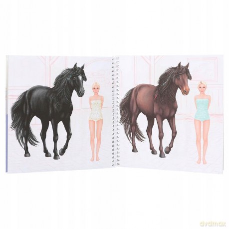 Zestaw Dress Me Up Miss Melody TOP Model z naklejkami 12287A