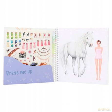 Zestaw Dress Me Up Miss Melody TOP Model z naklejkami 12287A