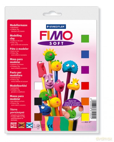 Zestaw Fimo soft dla początkujących mały Staedtler