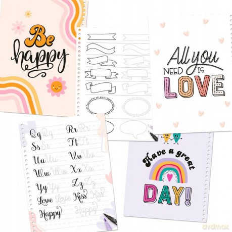 Zestaw kreatywny Handlettering Top Model 12158A