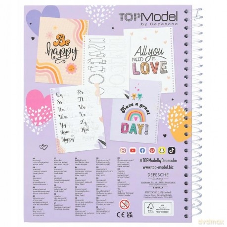 Zestaw kreatywny Handlettering Top Model 12158A