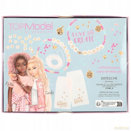 Zestaw kreatywny z koralikami Top Model 12186A