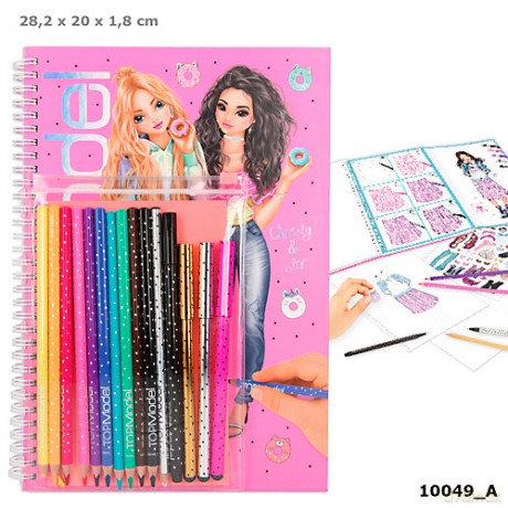 Zestaw kreatywny z zestawem piśmienniczym TopModel 10049A