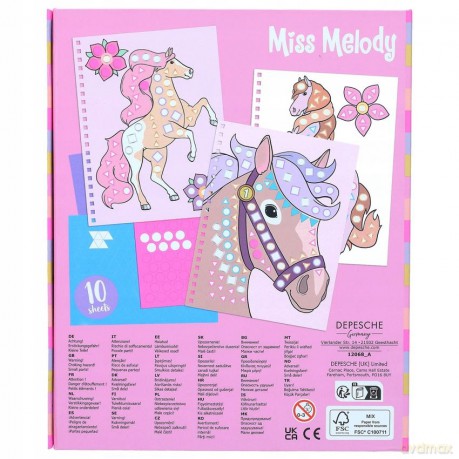Zestaw Miss Melody Sticker Your Picture 12068A