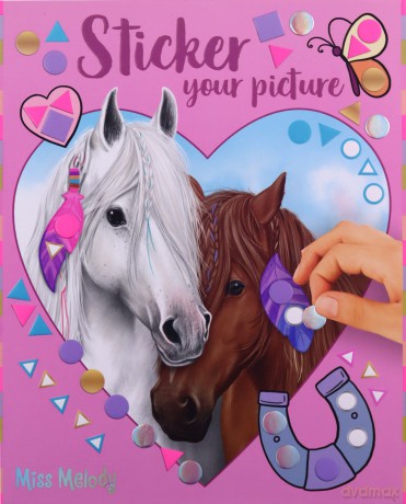 Zestaw Miss Melody Sticker Your Picture 12068A