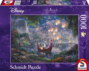 Disney Tangled 1000Pc(Thomas Kinkade) [PUZZLE]