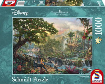 Disney The Jungle Book 1000Pc (Thomas Kinkade) [PUZZLE]