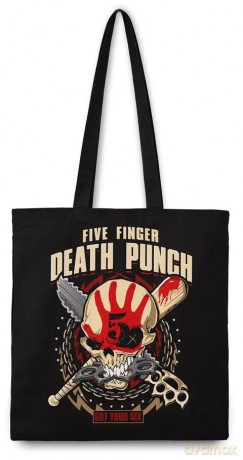 Five Finger Death Punch Got Your Six Cotton Tote Bag