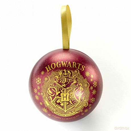Harry Potter Hogwarts Crest Red Bauble With Time Turner naszyjnik