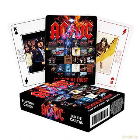 In Rock We Trust Playing Cards [KARTY]