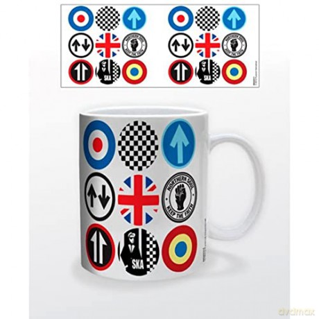 Mod And Ska Icons Kubek