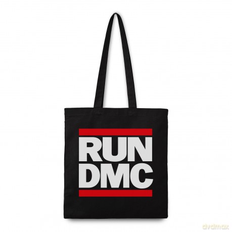 Run Dmc Logo Cotton Tote Bag