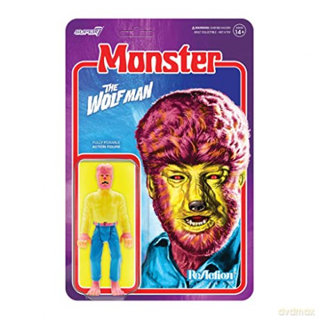 Universal Monsters Reaction Figure - The Wolf Man (Costume Colors)