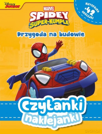 Czytanki naklejanki Przygoda na budowie Marvel Spidey Super-kumple [KSIĄŻKA]