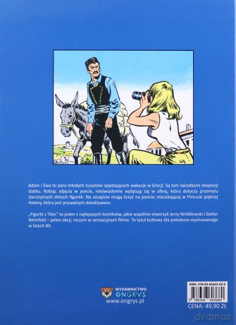 Figurki z Tilos - Jerzy Wróblewski, Stefan Weinfeld [KOMIKS]