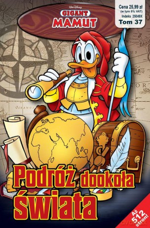 Gigant Mamut 37 Podróż dookoła świata (Tom 1) [KOMIKS]