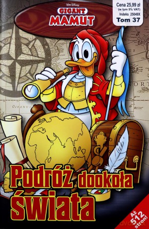 Gigant Mamut 37 Podróż dookoła świata (Tom 1) [KOMIKS]