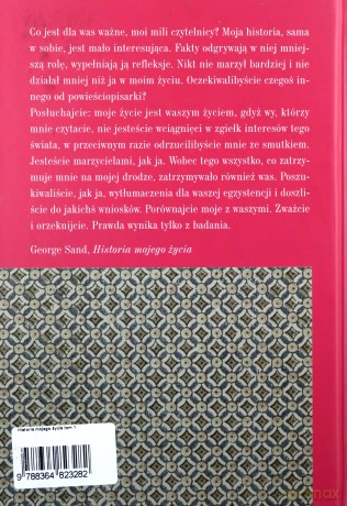 Historia mojego życia (Tom 1) - George Sand [KSIĄŻKA]