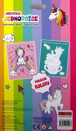 Niezwykłe jednorożce Kolorowanki wodne i magiczny pisak [KSIĄŻKA]