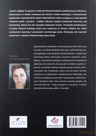 Zanim odejdę - Anna Piotrowska [KSIĄŻKA]