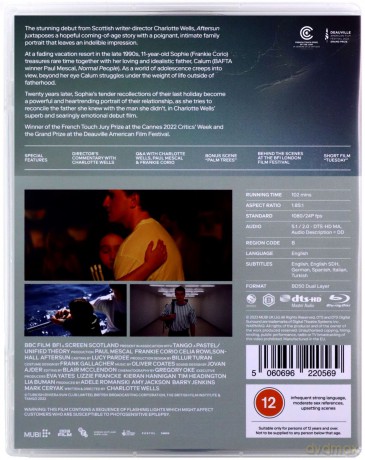 Aftersun [Blu-Ray] film
