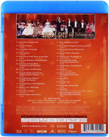 Andre Rieu: At Schonbrunn. Vienna [Blu-Ray]