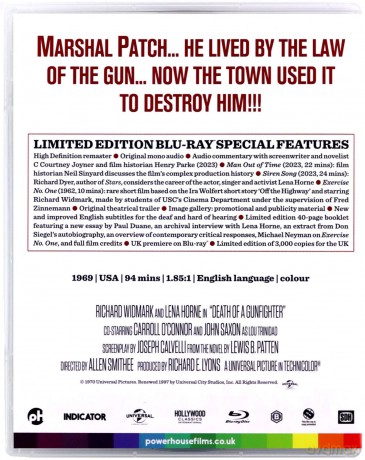 Death Of A Gunfighter [Blu-Ray]