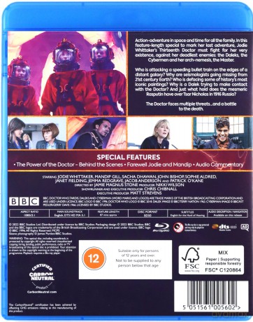 Doctor Who: The Power of the Doctor [Blu-Ray]