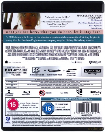 Don't Worry Darling [Blu-Ray]