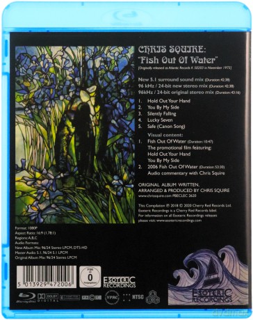 Chris Squire: Fish Out Of Water [Blu-Ray]