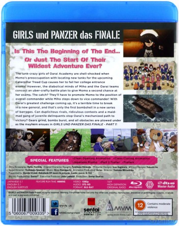 Girls and Panzer the Finale: Part I [Blu-Ray]