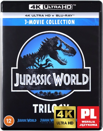 Jurassic World / Jurassic World: Fallen Kingdom / Jurassic World Dominion [3xBlu-Ray 4K]+[3xBlu-Ray]